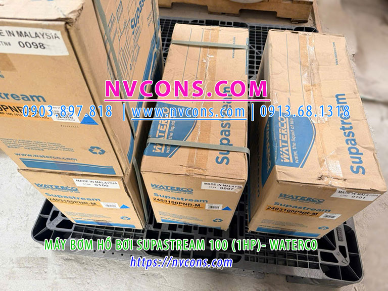 Phân phối Bơm Hồ Bơi Waterco Supastream 100 (1.0Hp - 1 Pha) - 24031005 Phân phối Bơm Hồ Bơi Waterco Supastream 100 (1.0Hp - 1 Pha) - 24031005