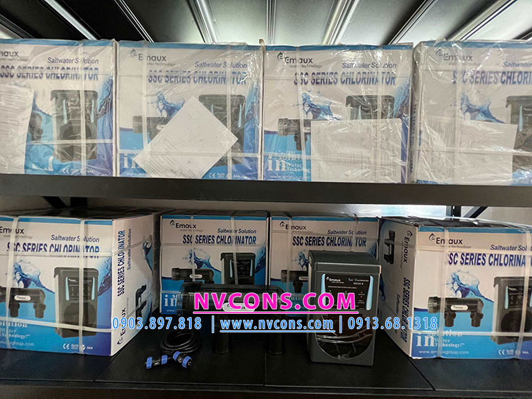 Phân phối và lắp đặt thiết bị điện phân muối Emaux Phân phối và lắp đặt thiết bị điện phân muối Emaux