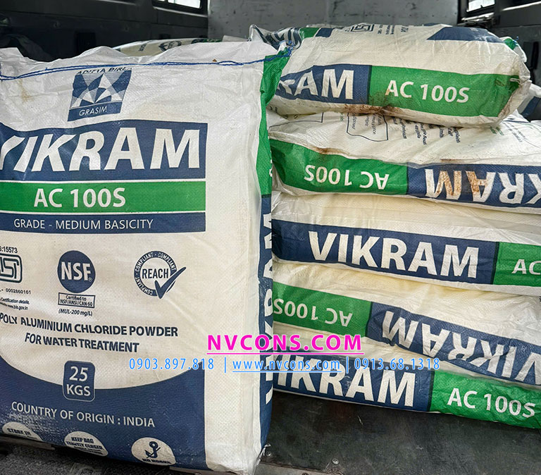 Phèn nhôm xử lý nước bể bơi Ấn Độ Vikram Phèn nhôm xử lý nước bể bơi Ấn Độ Vikram