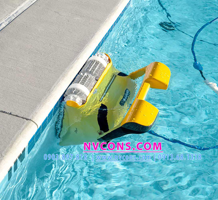 Robot Dolphin Wave 80 leo tường cọ rêu thành bể Robot Dolphin Wave 80 leo tường cọ rêu thành bể