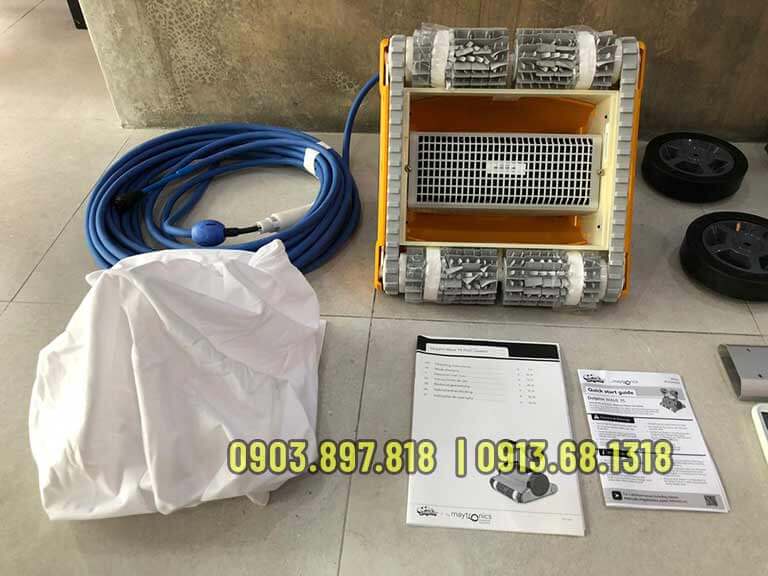 Robot hồ bơi Dolphin Wave 75 dễ dàng vận hành và bảo trì Robot hồ bơi Dolphin Wave 75 dễ dàng vận hành và bảo trì