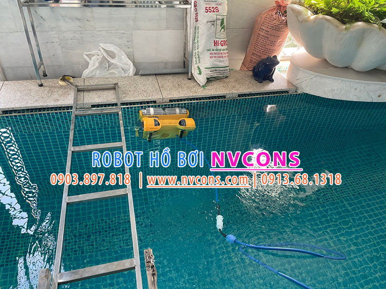 Robot hồ bơi Dolphin Wave 75 tại TPHCM Robot hồ bơi Dolphin Wave 75 tại TPHCM