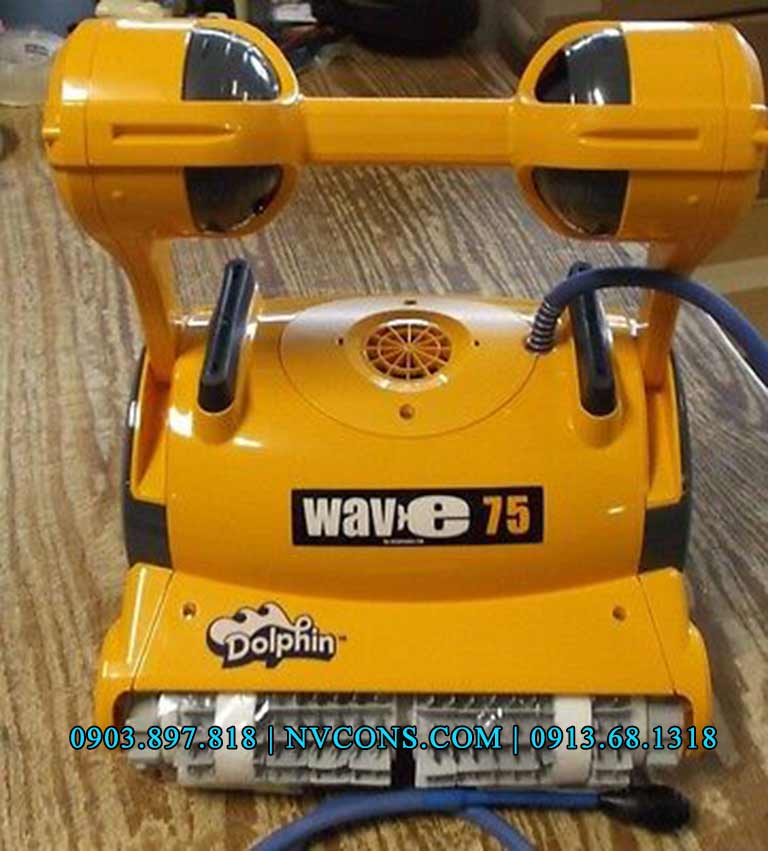 Robot hồ bơi dolphin Wave 75 chính hãng tại tphcm Robot hồ bơi dolphin Wave 75 chính hãng tại tphcm