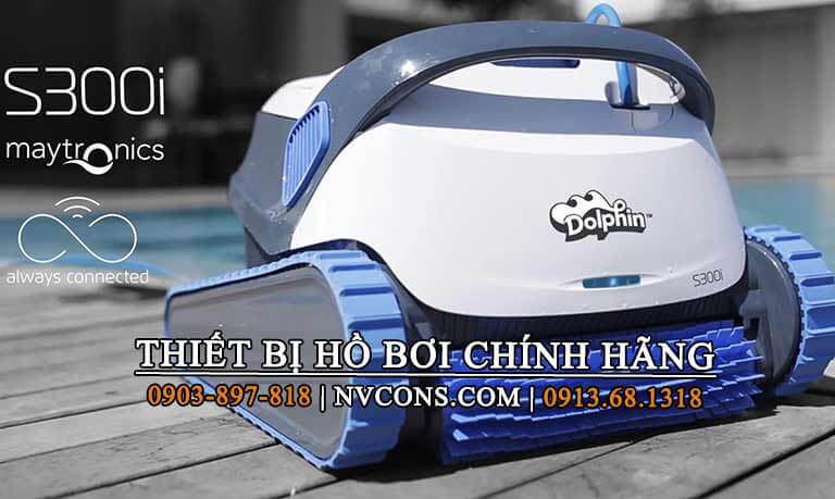 Robot vệ sinh hồ bơi Dolphin S 300i Robot vệ sinh hồ bơi Dolphin S 300i