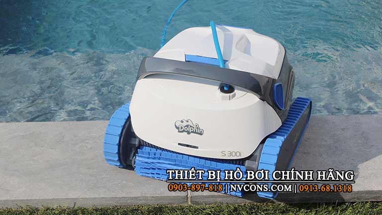 Robot ve sinh ho boi dolphin s300i Robot ve sinh ho boi dolphin s300i