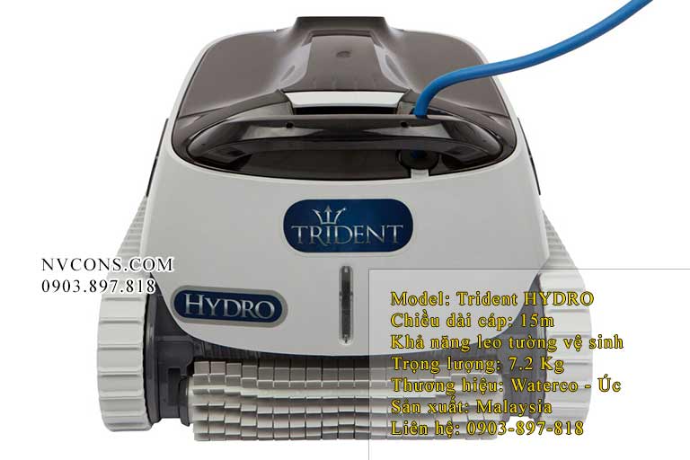 Robot chà cọ hồ bơi tự động Trident HYDRO Robot chà cọ hồ bơi tự động Trident HYDRO