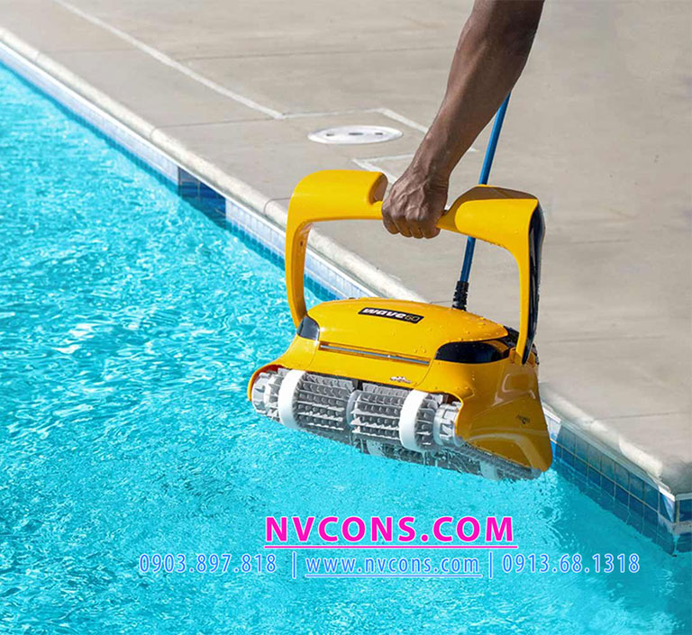 Sử dụng robot vệ sinh bể bơi Wave 80 đúng cách để bền lâu Sử dụng robot vệ sinh bể bơi Wave 80 đúng cách để bền lâu