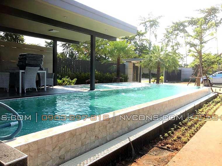 Thanh chắn mương tràn bể bơi nhựa ABS tại TPHCM