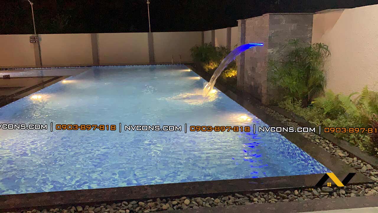 Nhà thầu xây dựng hồ bơi Nvcons khẳng định sự chuyên nghiệp Nhà thầu xây dựng hồ bơi Nvcons khẳng định sự chuyên nghiệp