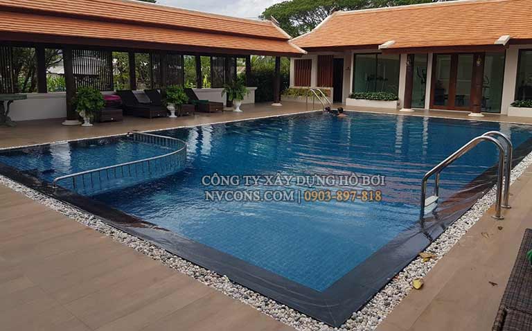 Thi công bể bơi gia đình TP Cần Thơ Thi công bể bơi gia đình TP Cần Thơ