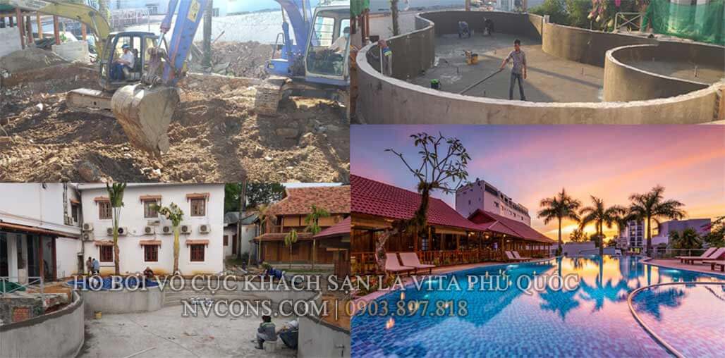 Chi phí xây dựng bể bơi vô cực Chi phi xay dung be boi vo cuc