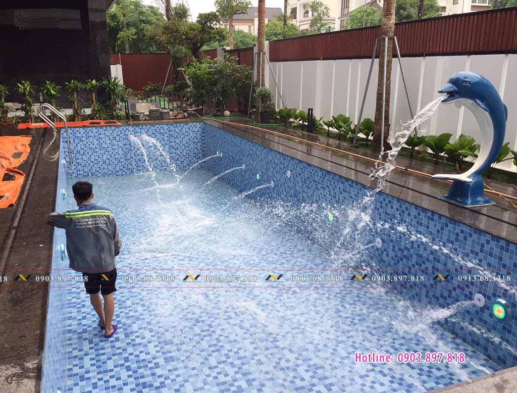 Thi công hồ bơi gia đình TPHCM cùng nhà thầu NVCONS Thi công hồ bơi gia đình TPHCM cùng nhà thầu NVCONS