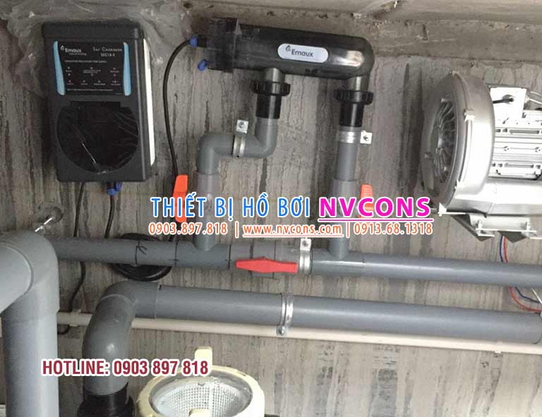 Thi công lắp đặt thiết bị máy điện phân muối Emaux SSC15-T tại Thùy Vân Vũng Tàu Thi công lắp đặt thiết bị máy điện phân muối Emaux SSC15-T tại Thùy Vân Vũng Tàu