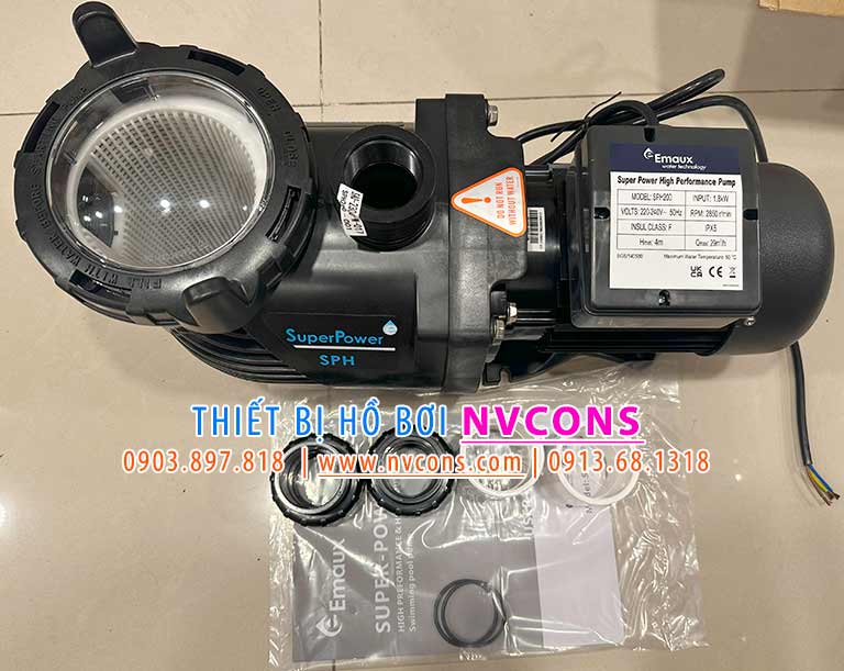 Thiết bị bơm Emaux SPH do NVCONS cung cấp Thiết bị bơm Emaux SPH do NVCONS cung cấp
