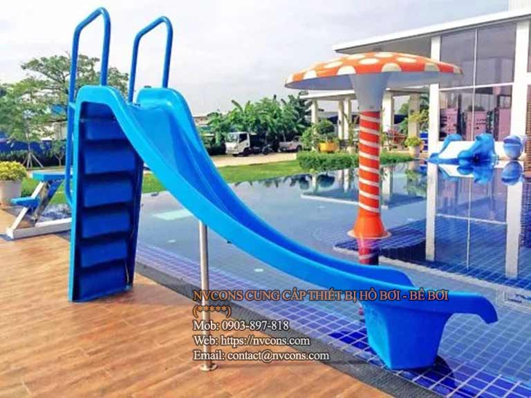 Thiết bị cầu trượt bể bơi cho trẻ em Thiết bị cầu trượt bể bơi cho trẻ em