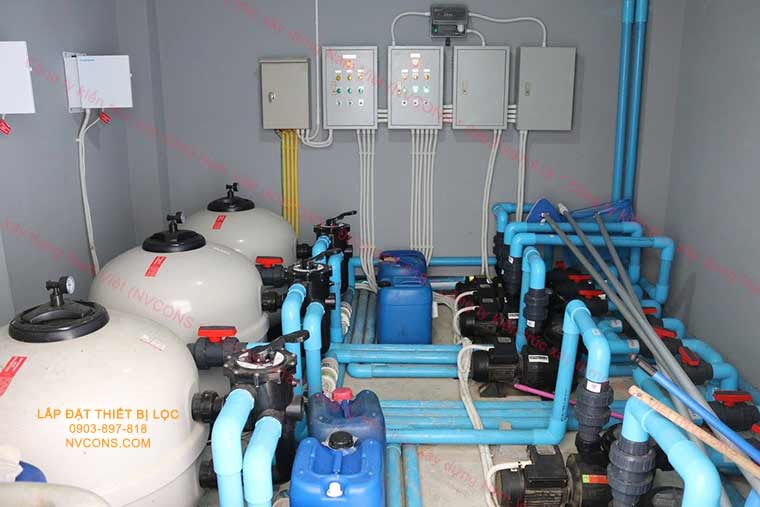 Cung cấp thiết bị máy lọc nước bể bơi chính hãng Thiết bị bể bơi chính hãng, hệ thống thiết bị máy lọc tuần hoàn hồ bơi chính hãng