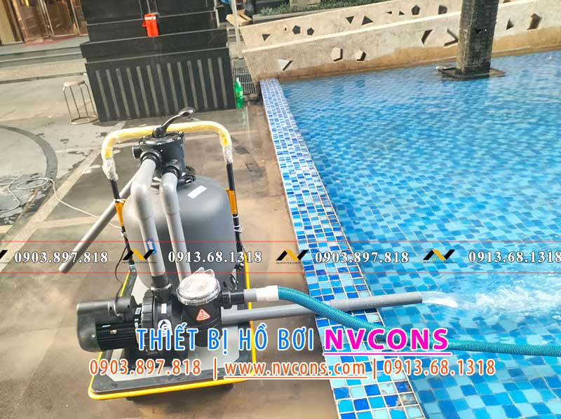Thiết bị hút cặn đáy bể cảnh chung cư hiệu quả và tiết kiệm thời gian NVP45_C Thiết bị hút cặn đáy bể cảnh chung cư hiệu quả và tiết kiệm thời gian NVP45_C