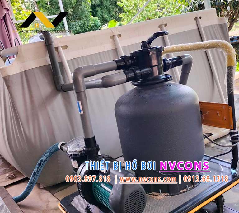 Thiết bị máy lọc bể bơi di động NVP45C Thiết bị máy lọc bể bơi di động NVP45C