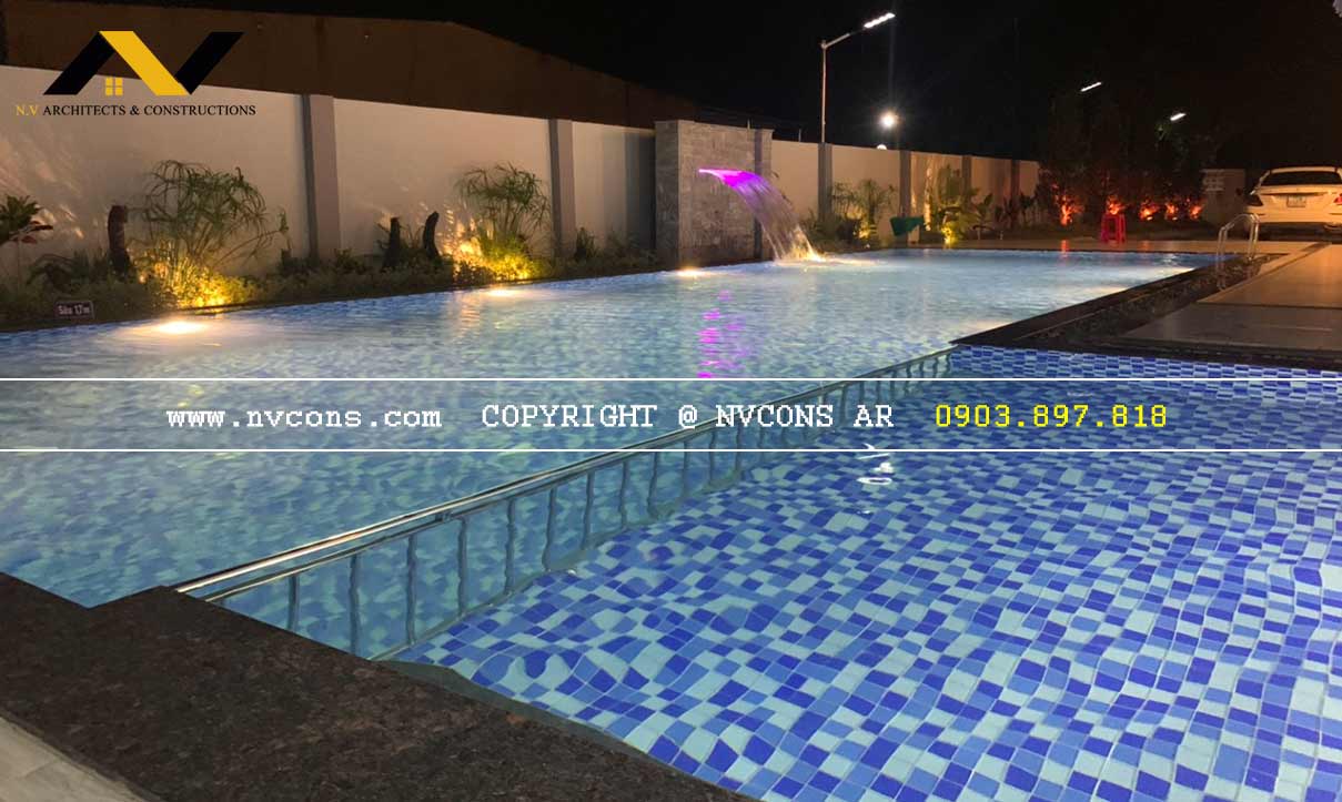 Thiết kế bể bơi gia đình đẹp tại Bà Rịa -Vũng Tàu Thiết kế bể bơi gia đình đẹp tại Bà Rịa -Vũng Tàu