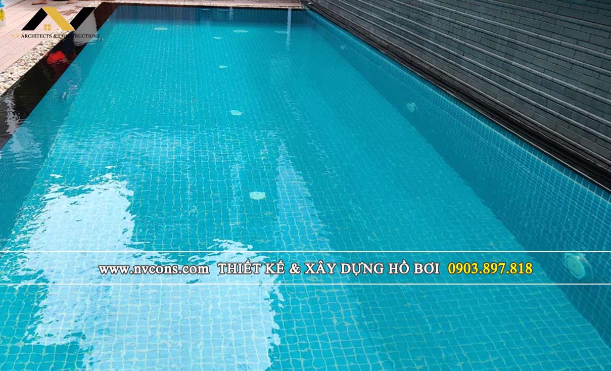 Thiết kế bể bơi gia đình đẹp Cần Thơ Thiết kế bể bơi gia đình đẹp Cần Thơ