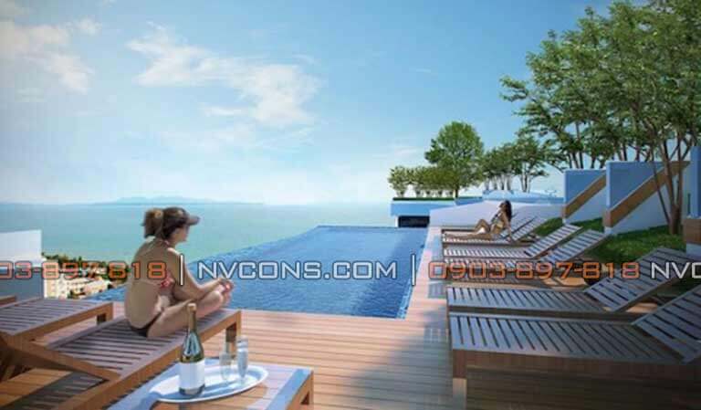 Thiết kế bể bơi sân thượng Nha Trang Thiết kế bể bơi sân thượng Nha Trang