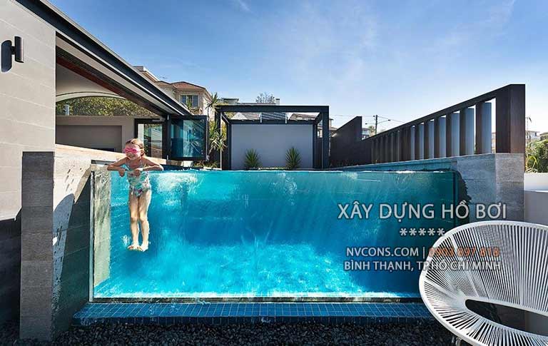Thiet ke ho boi kinh gia dinh Thiet ke ho boi kinh gia dinh