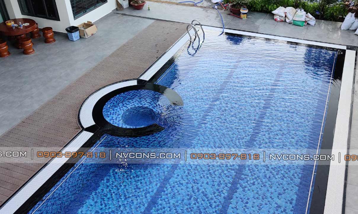 Thiết kế thi công thiết bị hồ bơi Long Xuyên An Giang