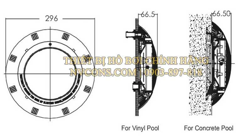 Thông số kỹ thuật đèn ho boi UL P100 Thông số kỹ thuật đèn ho boi UL P100