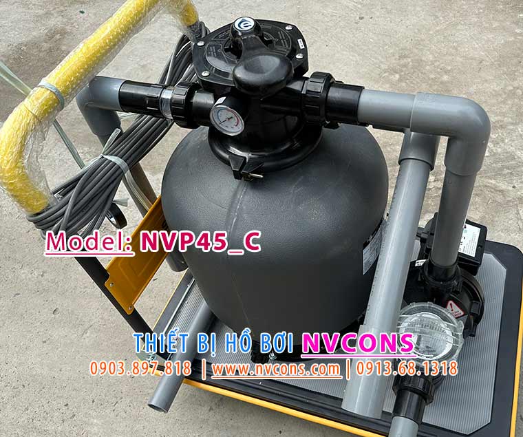 Thông tin kỹ thuật máy lọc hồ bơi gia đình di động NVP45_C Thông tin kỹ thuật máy lọc hồ bơi gia đình di động NVP45_C