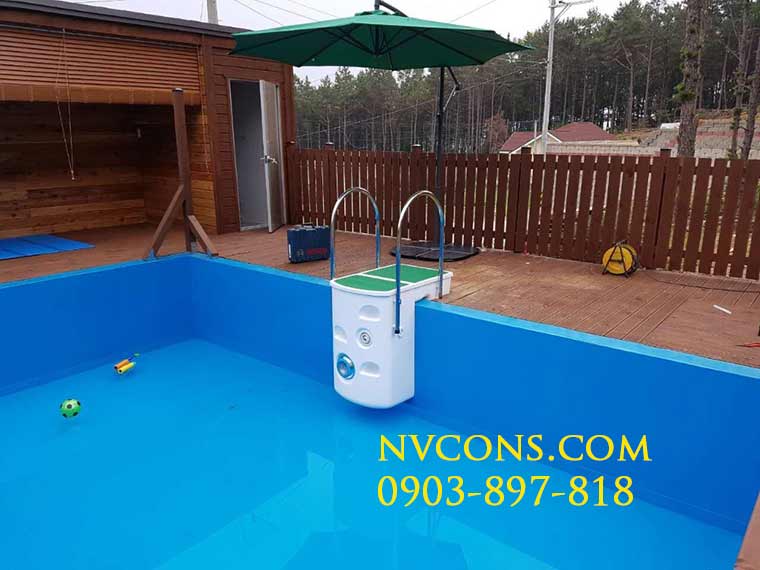 Thiết bị lọc hồ bơi không đường ống có nhiều ưu điểm Thiết bị lọc hồ bơi không đường ống có nhiều ưu điểm, Thiet bi loc ho boi khong duong ong co nhieu uu diem