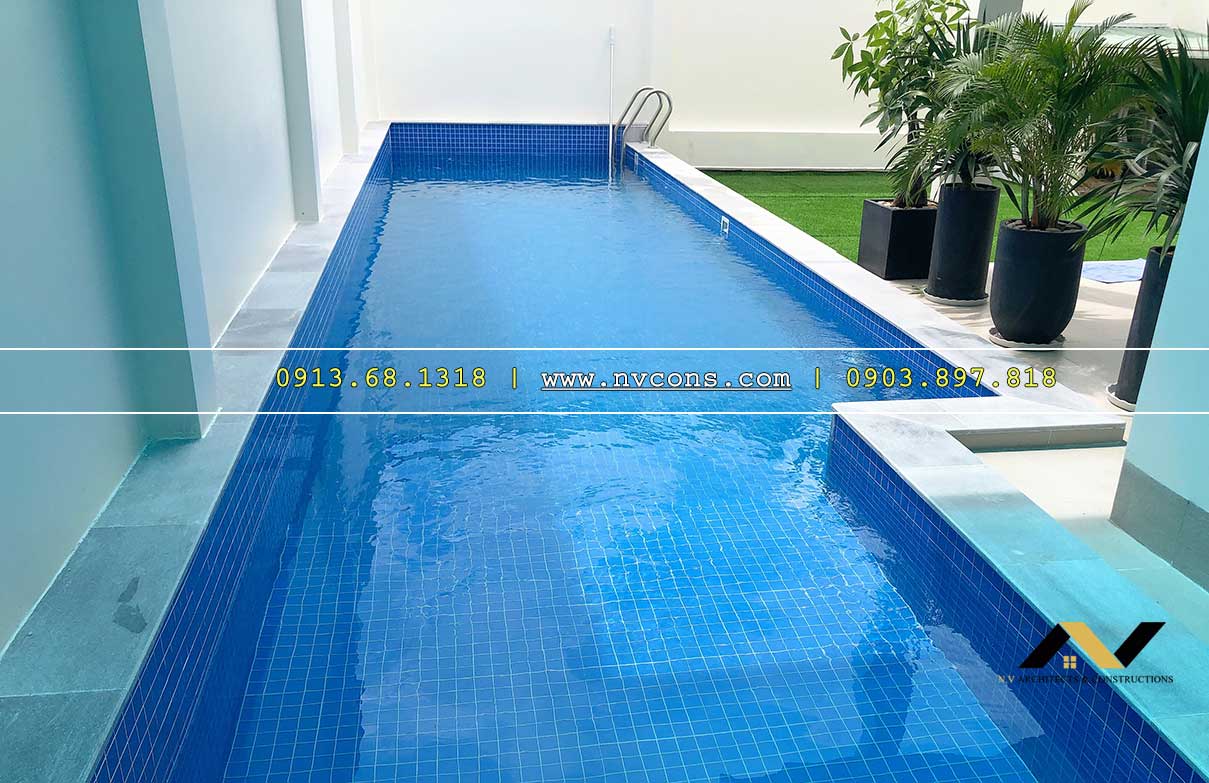 Xây dựng bể bơi gia đình thị xã Hòa Thành Tây Ninh Xây dựng bể bơi gia đình thị xã Hòa Thành Tây Ninh