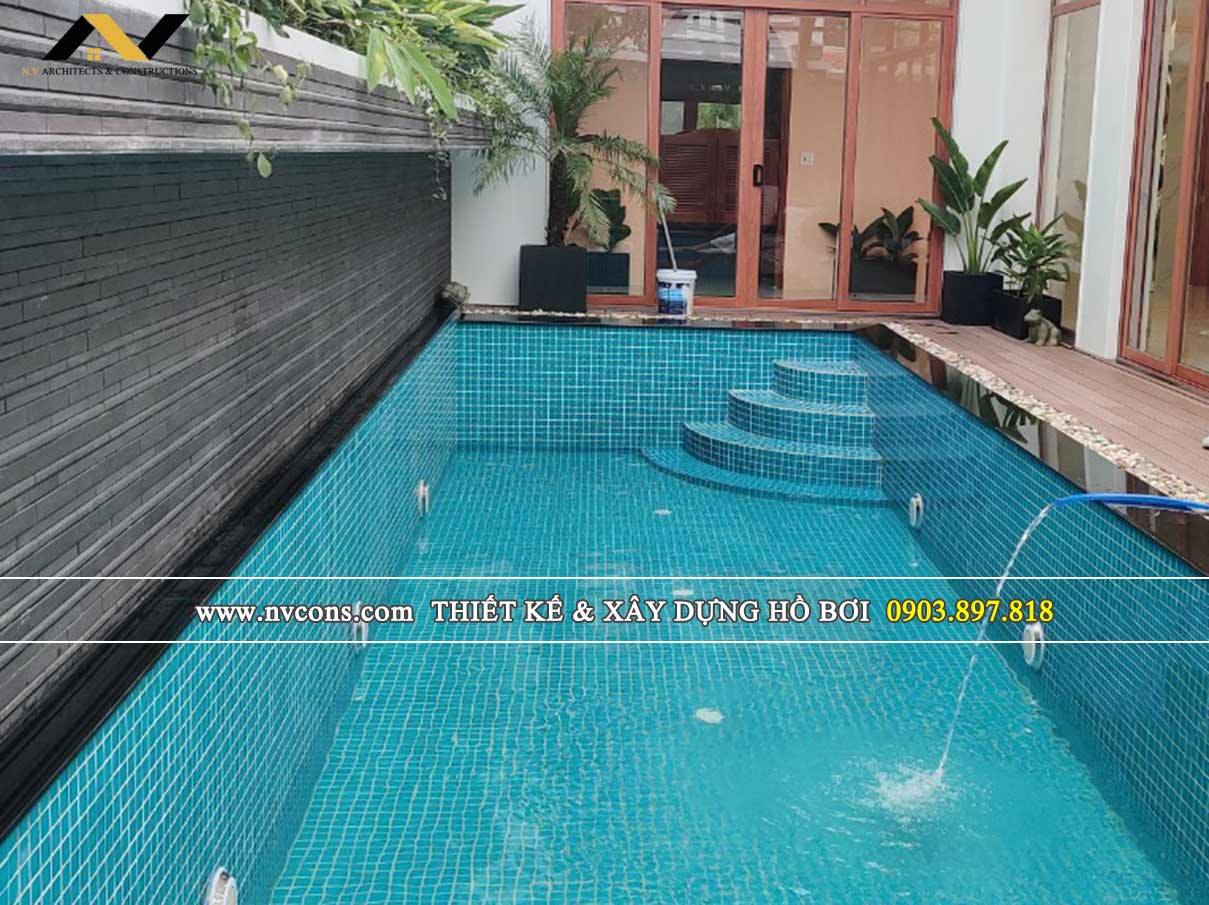 Xây dựng hồ bơi mini gia đình đẹp Cần Thơ Xây dựng hồ bơi mini gia đình đẹp Cần Thơ